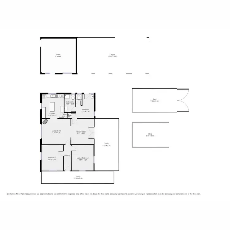 Floorplan of Homely house listing, 223 Riverway Road(Boorara Brook), Northcliffe WA 6262