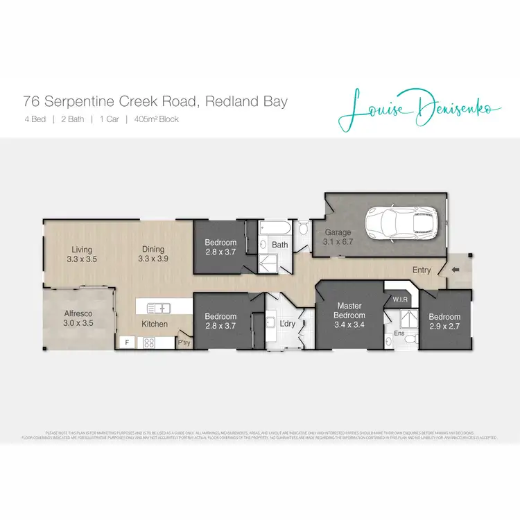 Floorplan of Homely house listing, 76 Serpentine Creek Road, Redland Bay QLD 4165