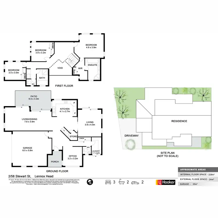 Floorplan of Homely house listing, 2/58 Stewart Street, Lennox Head NSW 2478