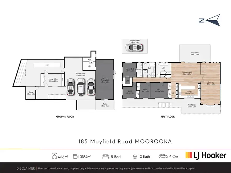 Floorplan of Homely house listing, 185 Mayfield Road, Moorooka QLD 4105