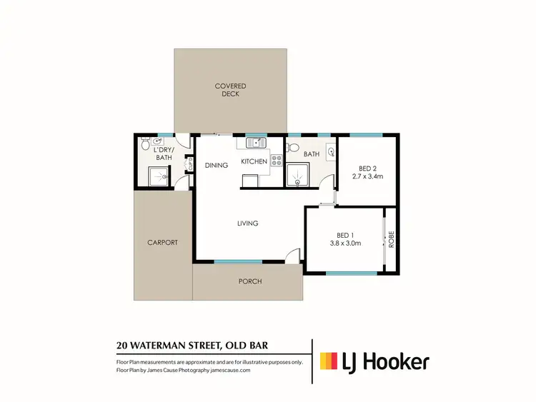 Floorplan of Homely house listing, 20 Waterman Street, Old Bar NSW 2430