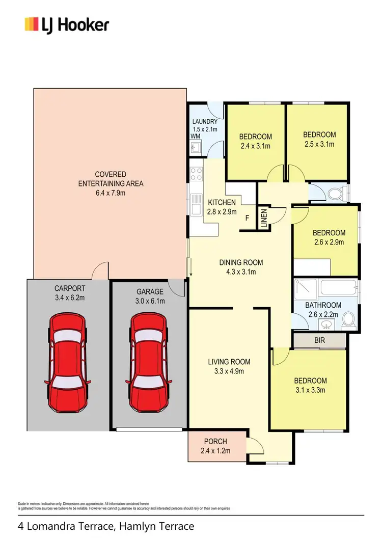 Floorplan of Homely house listing, 4 Lomandra Terrace, Hamlyn Terrace NSW 2259