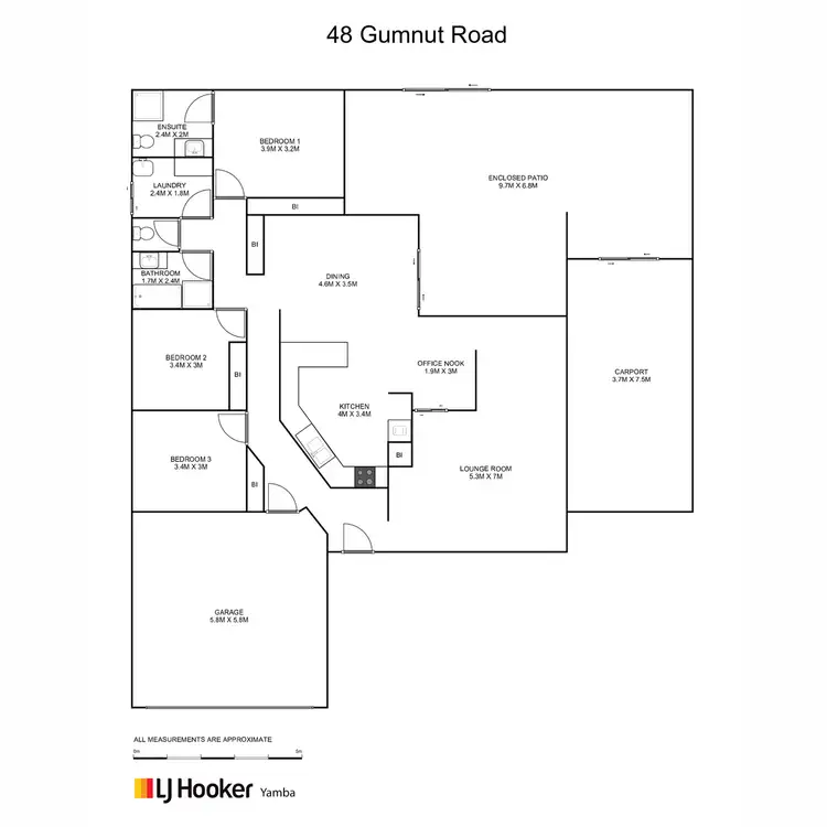 Floorplan of Homely house listing, 48 Gumnut Road, Yamba NSW 2464