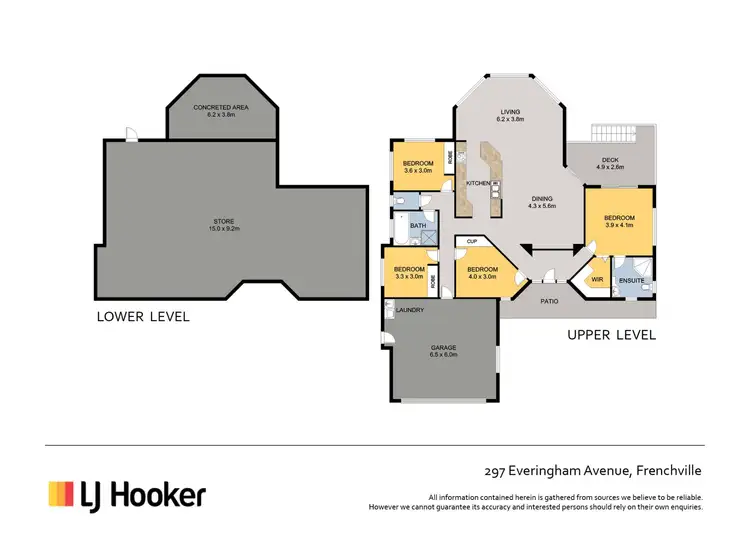 Floorplan of Homely house listing, 297 Everingham Avenue, Frenchville QLD 4701