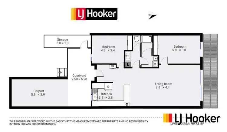Floorplan of Homely unit listing, 17/12-18 Newth Place, Surf Beach NSW 2536