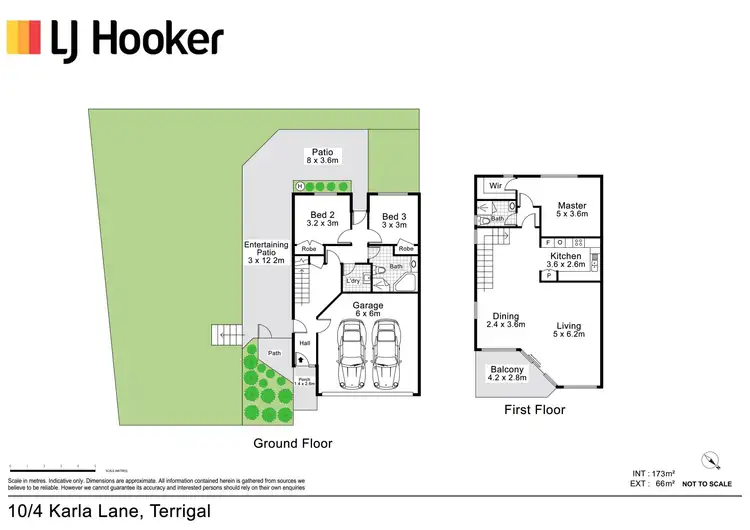 Floorplan of Homely townhouse listing, 10/4 Karla Avenue, Terrigal NSW 2260