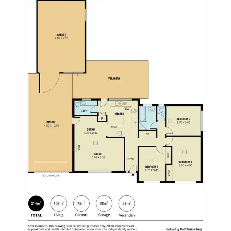Floorplan of Homely house listing, 326 Grenfell Road, Surrey Downs SA 5126