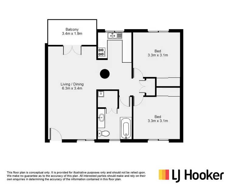 Floorplan of Homely apartment listing, 7/3-5 Springfield Crescent, Manoora QLD 4870