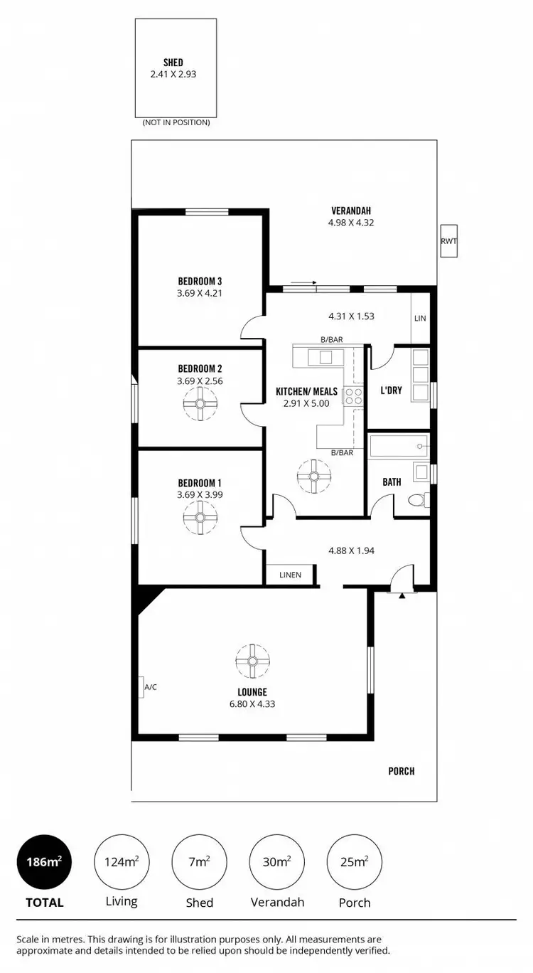 Floorplan of Homely house listing, 31 Prince Street, Alberton SA 5014
