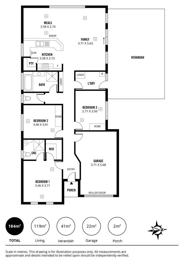 Floorplan of Homely house listing, 29a Sheridan Street, Woodville North SA 5012