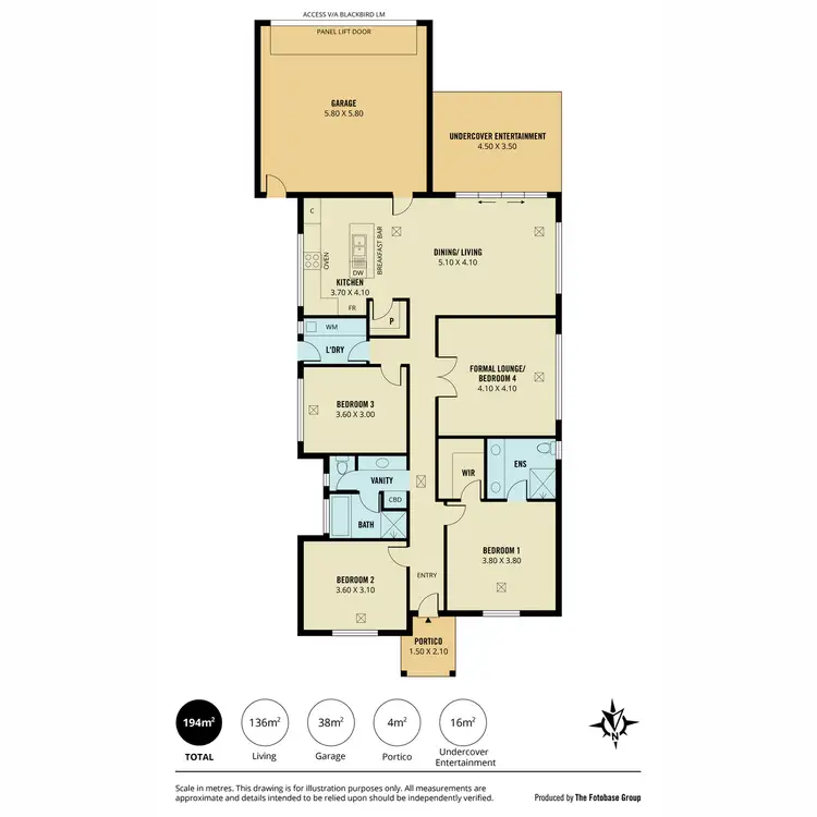 Floorplan of Homely house listing, 10 Clementine Avenue, Munno Para SA 5115
