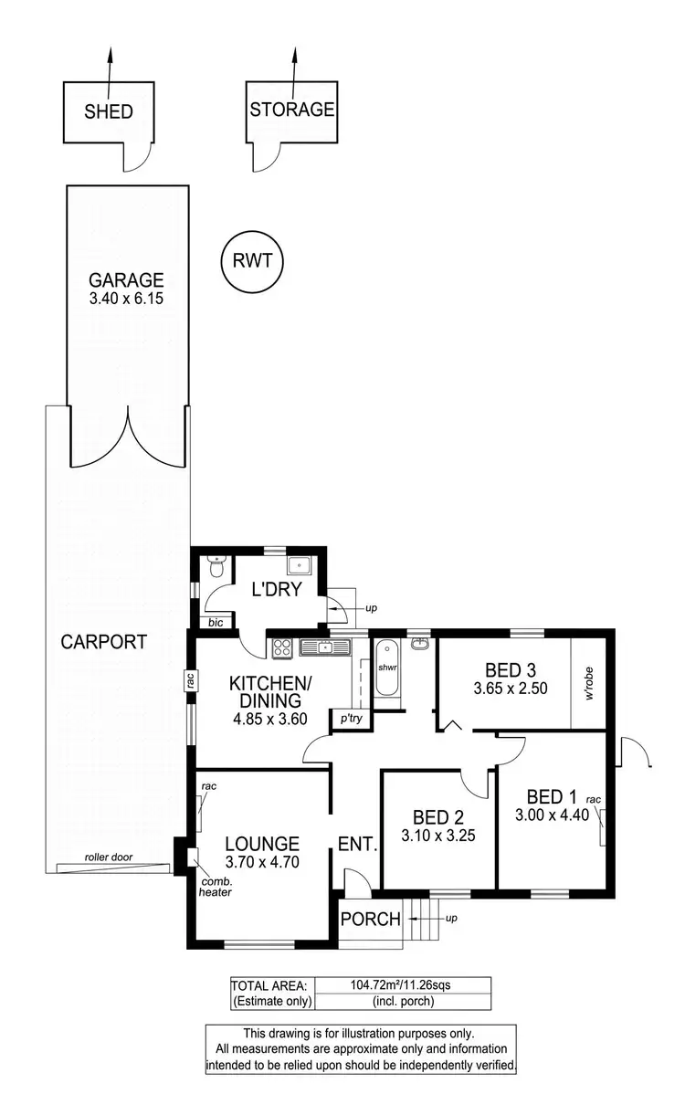 Floorplan of Homely house listing, 21 Barrington Avenue, Enfield SA 5085