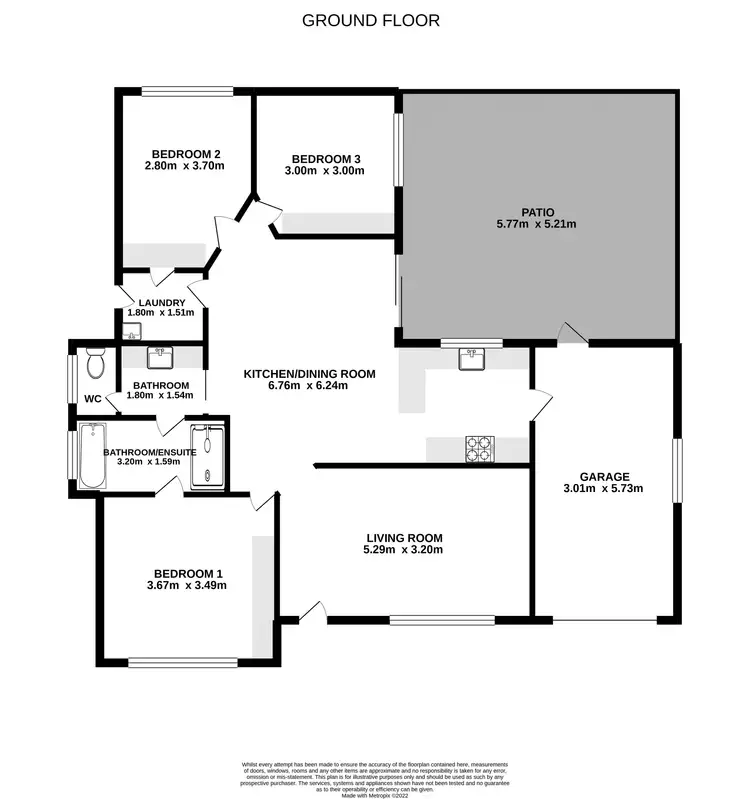 Floorplan of Homely house listing, 9A Quarrybylong Street, Cessnock NSW 2325