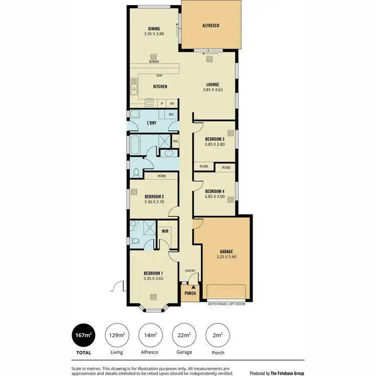 Floorplan of Homely house listing, 11 Valiant Road, Munno Para West SA 5115