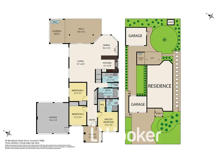 Floorplan of Homely house listing, 18 Woodland Heath Drive, Inverloch VIC 3996