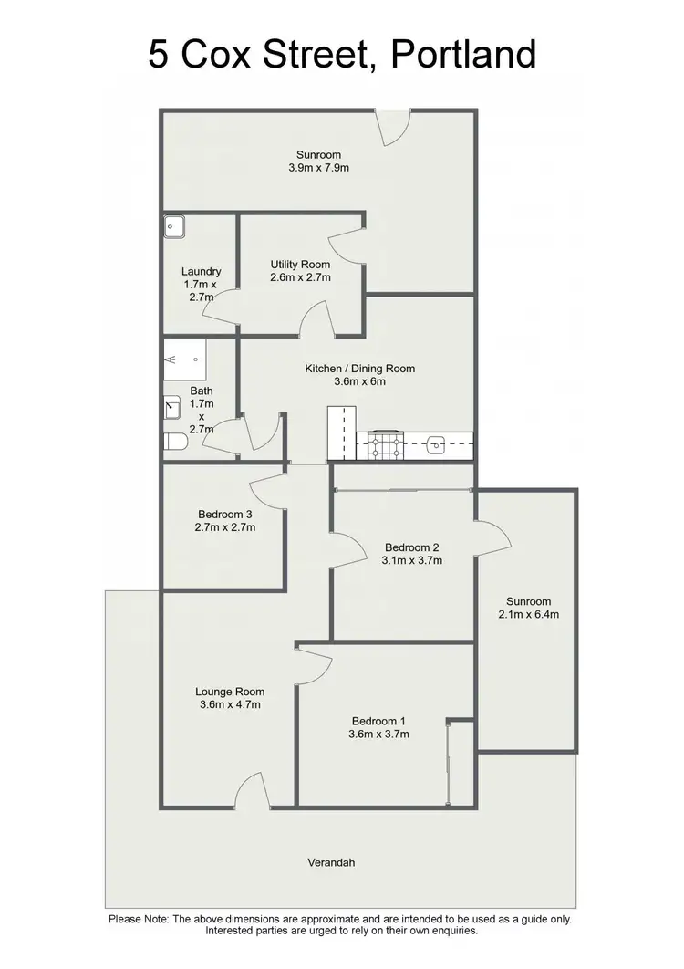 Floorplan of Homely house listing, 5 Cox Street, Portland NSW 2847