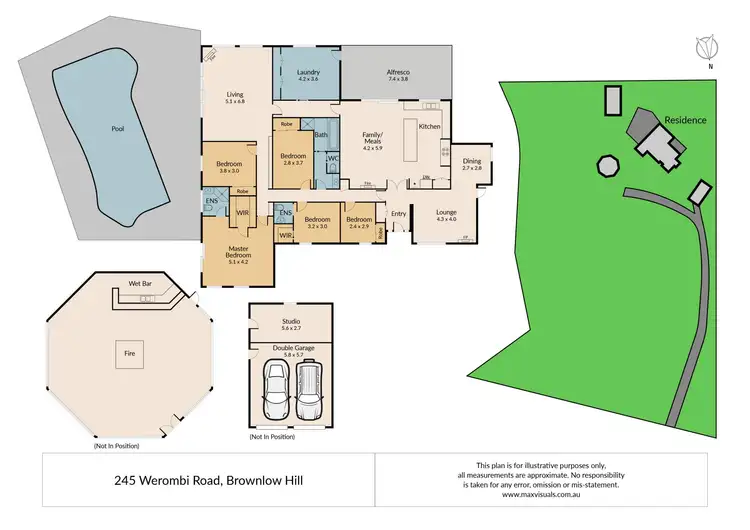 Floorplan of Homely house listing, 245 Werombi Road, Brownlow Hill NSW 2570