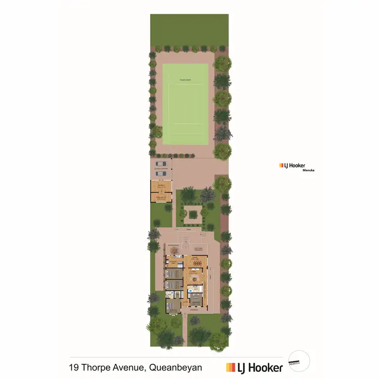Floorplan of Homely house listing, 19 Thorpe Avenue, Queanbeyan NSW 2620