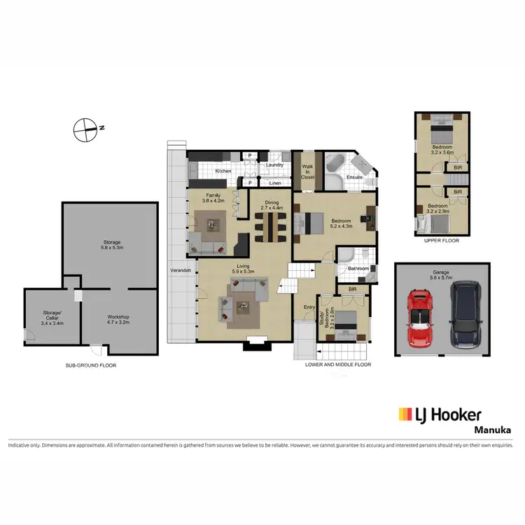 Floorplan of Homely house listing, 38 Fitzhardinge Crescent, Evatt ACT 2617