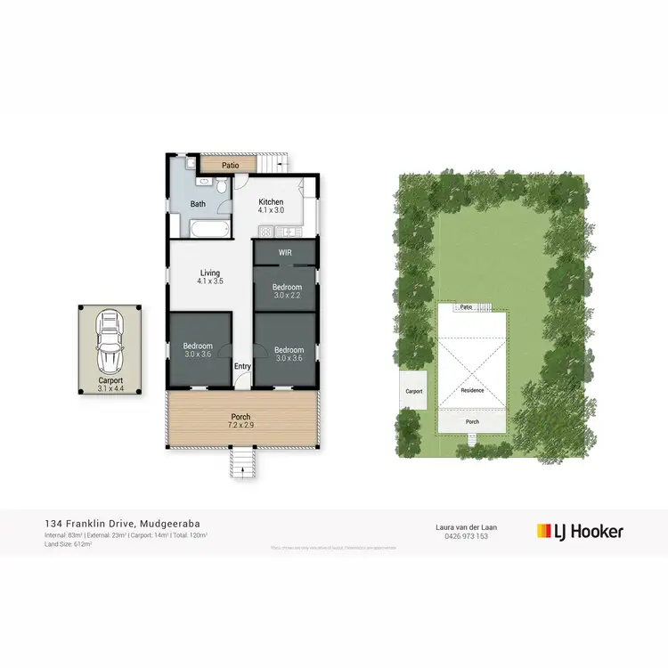 Floorplan of Homely house listing, 134 Franklin Drive, Mudgeeraba QLD 4213