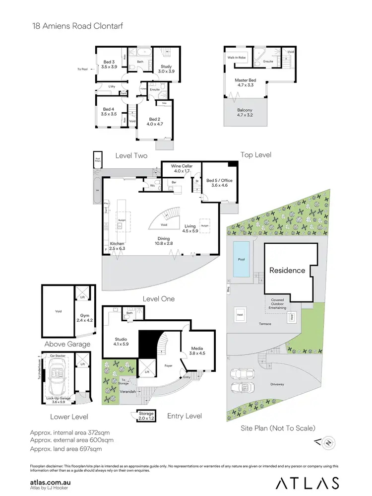Floorplan of Homely house listing, 18 Amiens Road, Clontarf NSW 2093