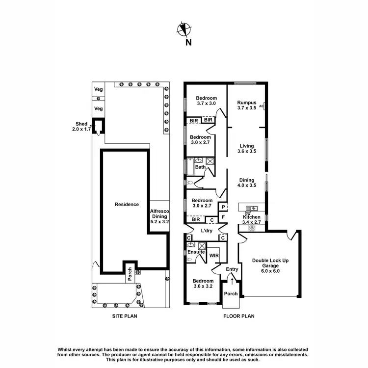 Floorplan of Homely house listing, 11 Hasluck Gardens, Point Cook VIC 3030