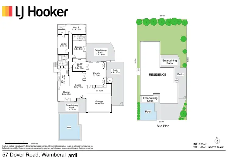 Floorplan of Homely house listing, 57 Dover Road, Wamberal NSW 2260