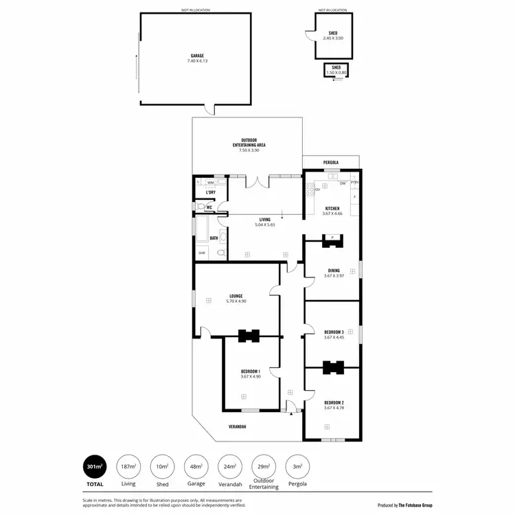 Floorplan of Homely house listing, 25 Nottage Terrace, Medindie SA 5081