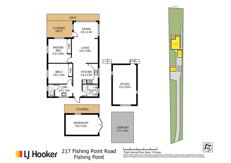 Floorplan of Homely house listing, 217 Fishing Point Road, Fishing Point NSW 2283