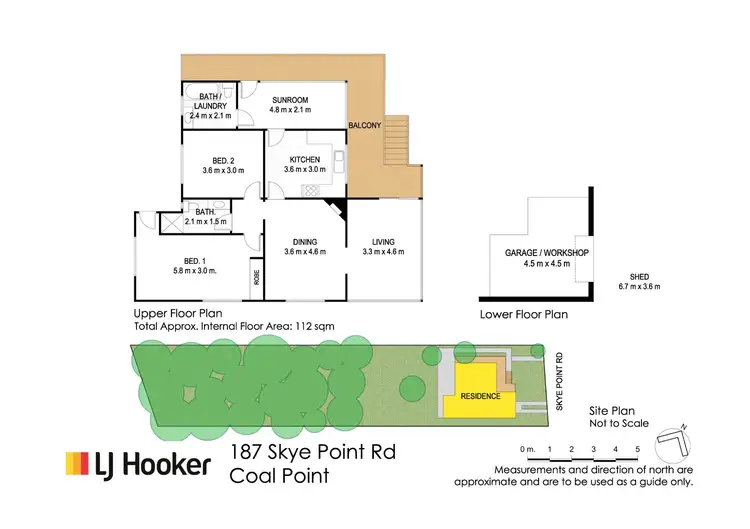 Floorplan of Homely house listing, 187 Skye Point Road, Coal Point NSW 2283