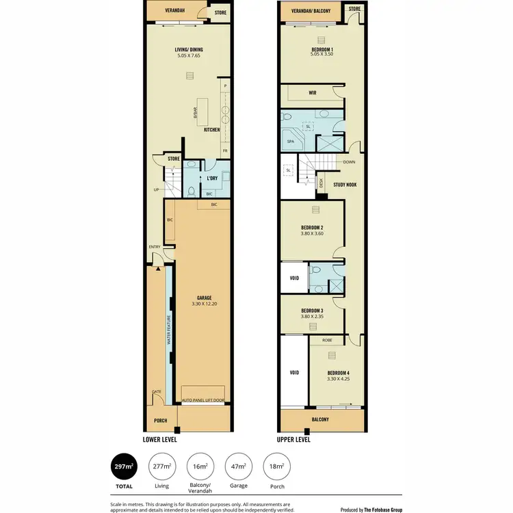 Floorplan of Homely house listing, 32B Lomond Circuit, Mawson Lakes SA 5095