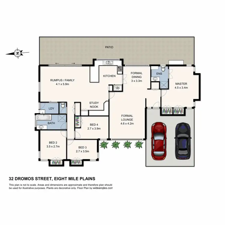 Floorplan of Homely house listing, 32 Dromos Street, Eight Mile Plains QLD 4113