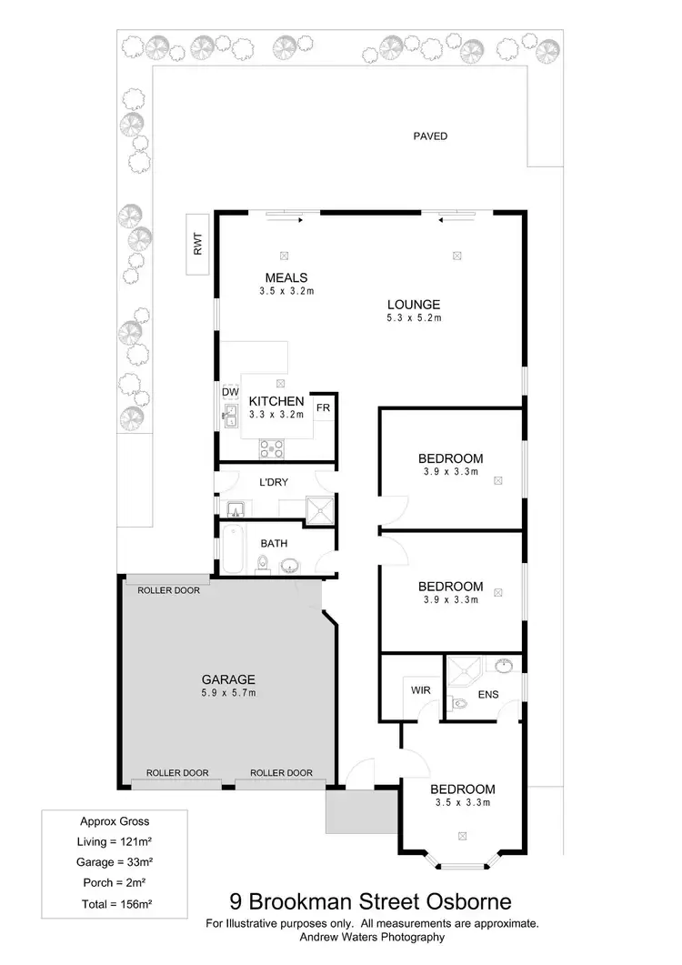 Floorplan of Homely house listing, 9 Brookman Street, Osborne SA 5017