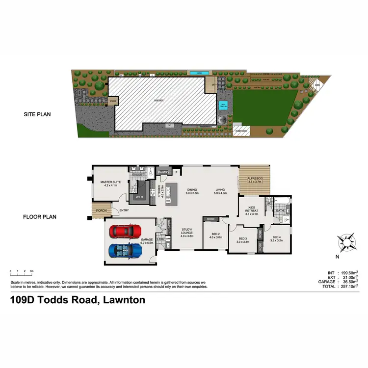 Floorplan of Homely house listing, 109D Todds Road, Lawnton QLD 4501