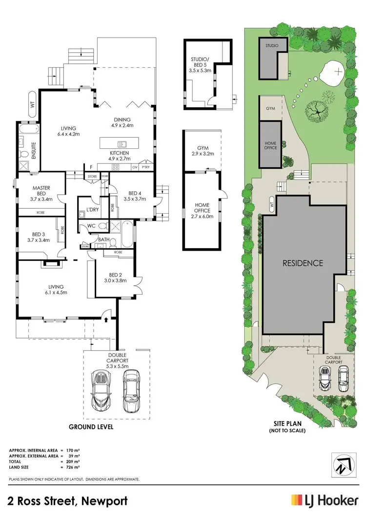 Floorplan of Homely house listing, 2 Ross Street, Newport NSW 2106
