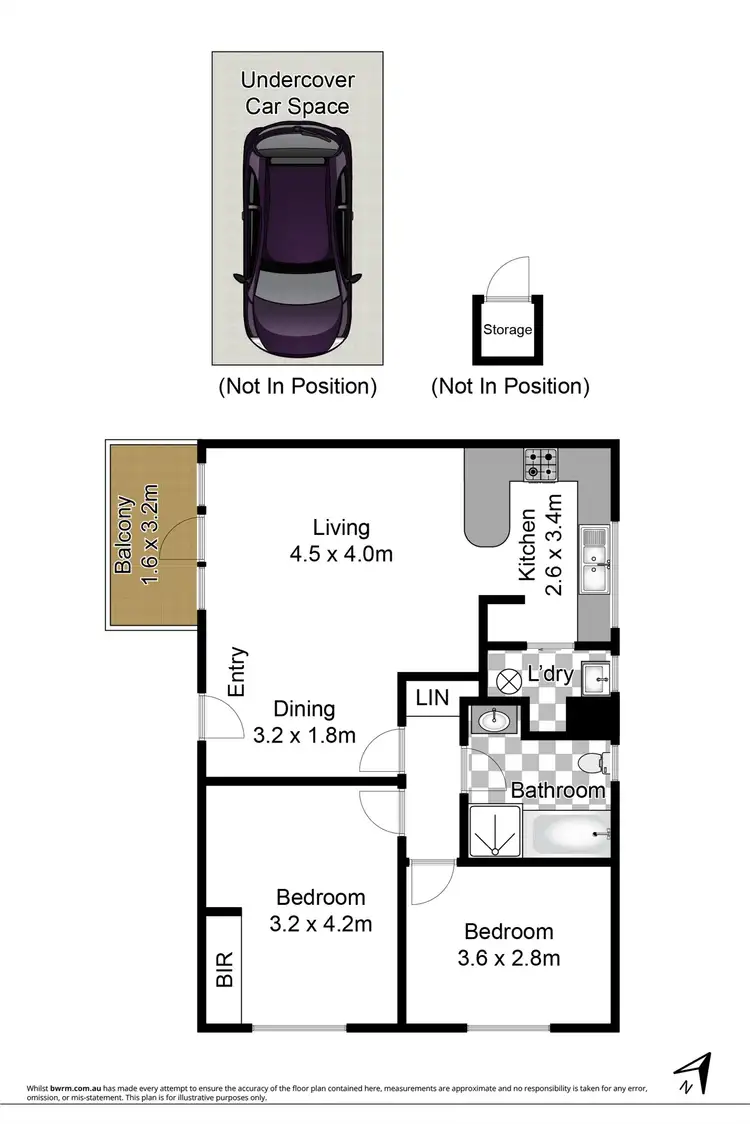 Floorplan of Homely unit listing, 18/143 Burns Bay Road, Lane Cove NSW 2066