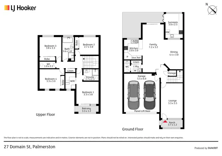 Floorplan of Homely townhouse listing, 27 Domain Street, Palmerston ACT 2913