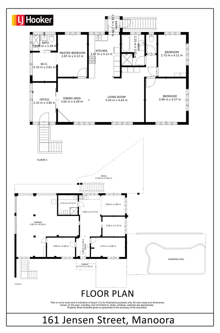 Floorplan of Homely house listing, 161-163 Jensen Street, Whitfield QLD 4870