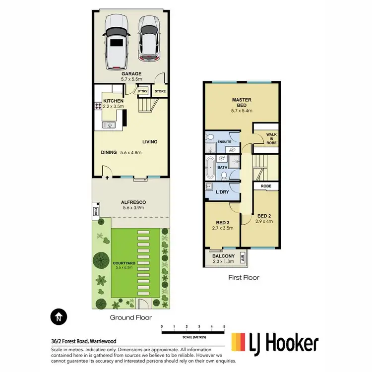 Floorplan of Homely townhouse listing, 36/2 Forest Road, Warriewood NSW 2102