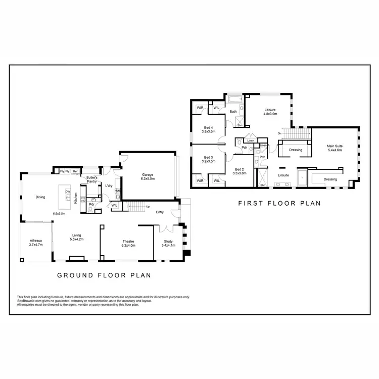 Floorplan of Homely house listing, 1 Dusty Drive, Point Cook VIC 3030