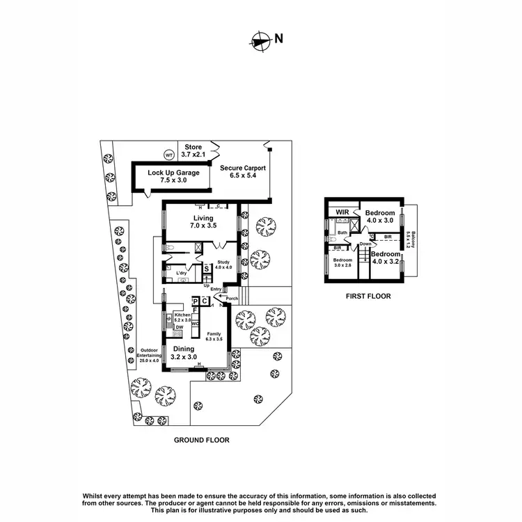 Floorplan of Homely house listing, 17 McIntyre Drive, Altona VIC 3018