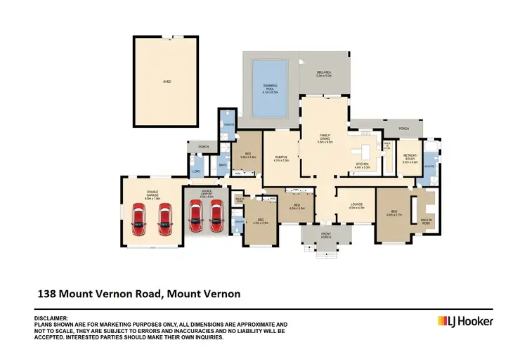 Floorplan of Homely house listing, 138 Mount Vernon Road, Mount Vernon NSW 2178