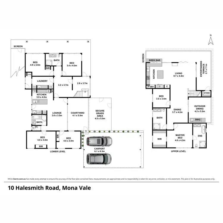 Floorplan of Homely house listing, 10 Halesmith Road, Mona Vale NSW 2103