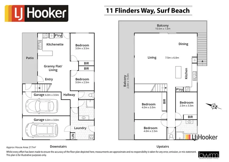 Floorplan of Homely house listing, 11 Flinders Way, Surf Beach NSW 2536