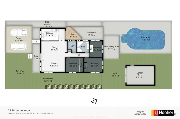 Floorplan of Homely house listing, 19 Binya Avenue, Coolangatta QLD 4225