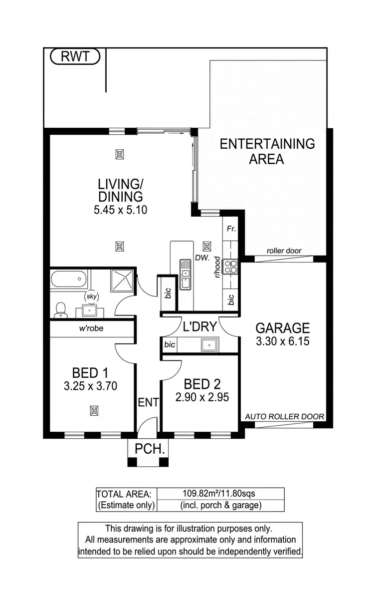 Floorplan of Homely house listing, 6B Moy Avenue, Warradale SA 5046
