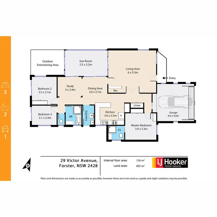 Floorplan of Homely house listing, 29 Victor Avenue, Forster NSW 2428