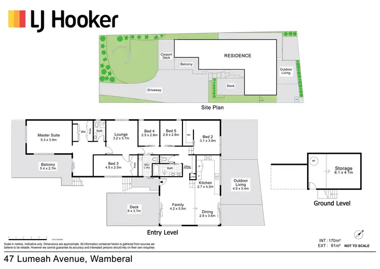 Floorplan of Homely house listing, 47 Lumeah Avenue, Wamberal NSW 2260