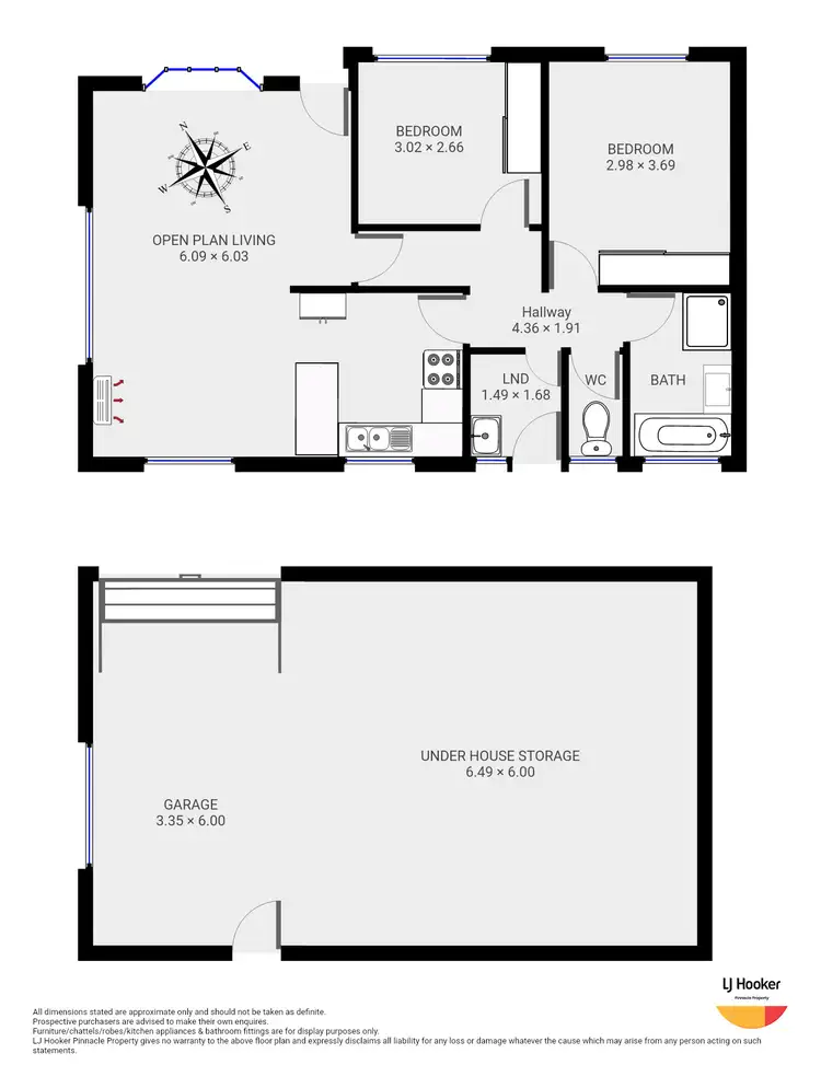 Floorplan of Homely unit listing, Unit 2/19 Daylesford Road, Glenorchy TAS 7010