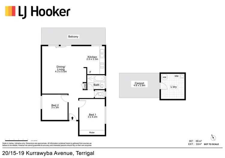 Floorplan of Homely apartment listing, 20/15-19 Kurrawyba Avenue, Terrigal NSW 2260